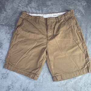 Boden Chino Shorts Mens 38 Tan 9 Inch Inseam Cotton Twill MJ110 Classic Casual